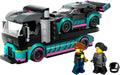 LEGO City Series 60406 Race Car and Car Carrier Truck- Auzzi Store