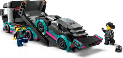 LEGO City Series 60406 Race Car and Car Carrier Truck- Auzzi Store