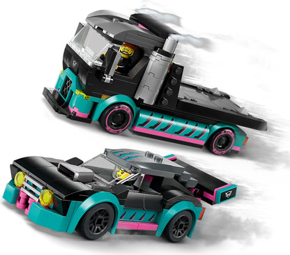 LEGO City Series 60406 Race Car and Car Carrier Truck- Auzzi Store