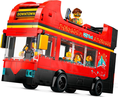 LEGO City 60407 Red Double-Decker Sightseeing Bus- Auzzi Store