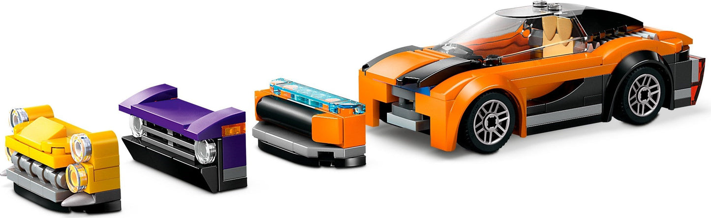 LEGO City Car Transporter Truck with Sports Cars 60407