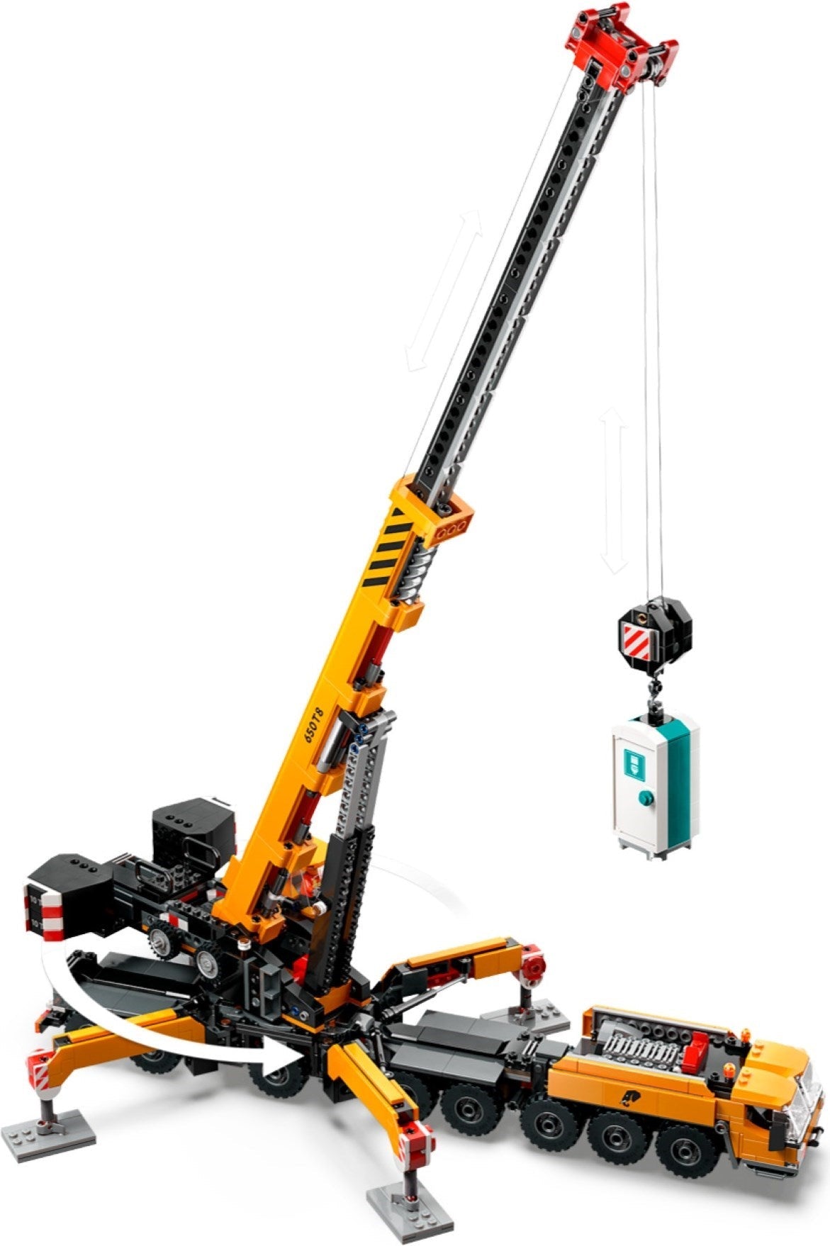 LEGO City 60409 Yellow Mobile Construction Crane- Auzzi Store