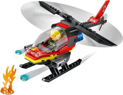 LEGO City 60411 Fire Rescue Helicopter