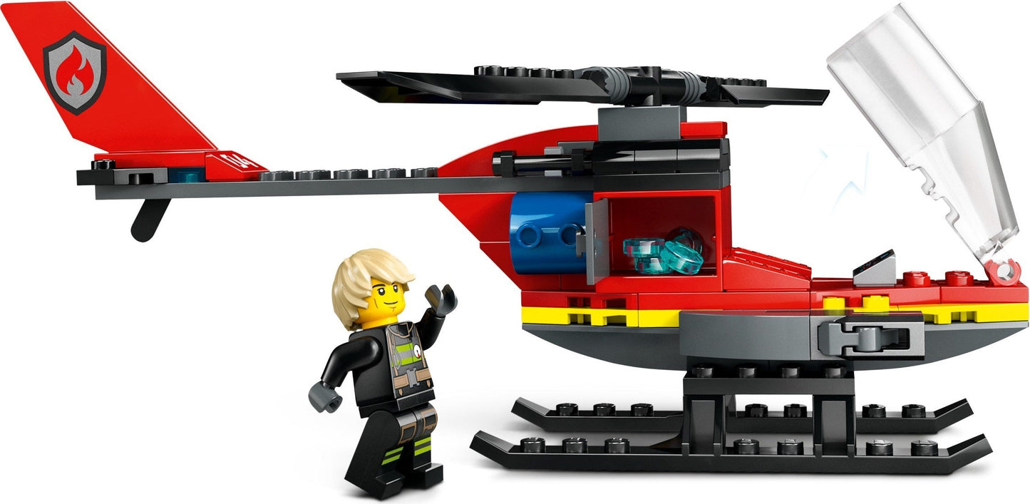 LEGO City 60411 Fire Rescue Helicopter