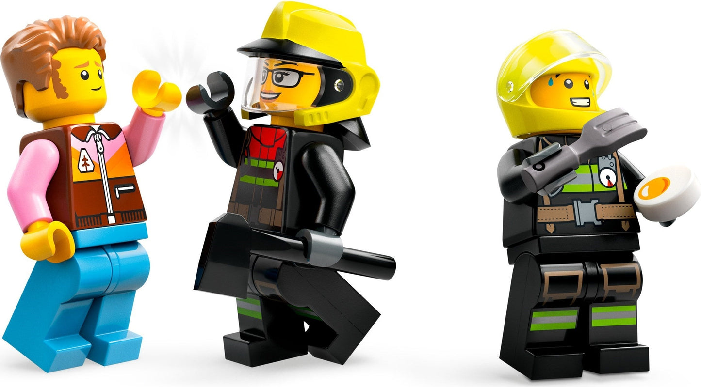 LEGO City Series 60412 4x4 Fire Truck with Rescue Boat- Auzzi Store