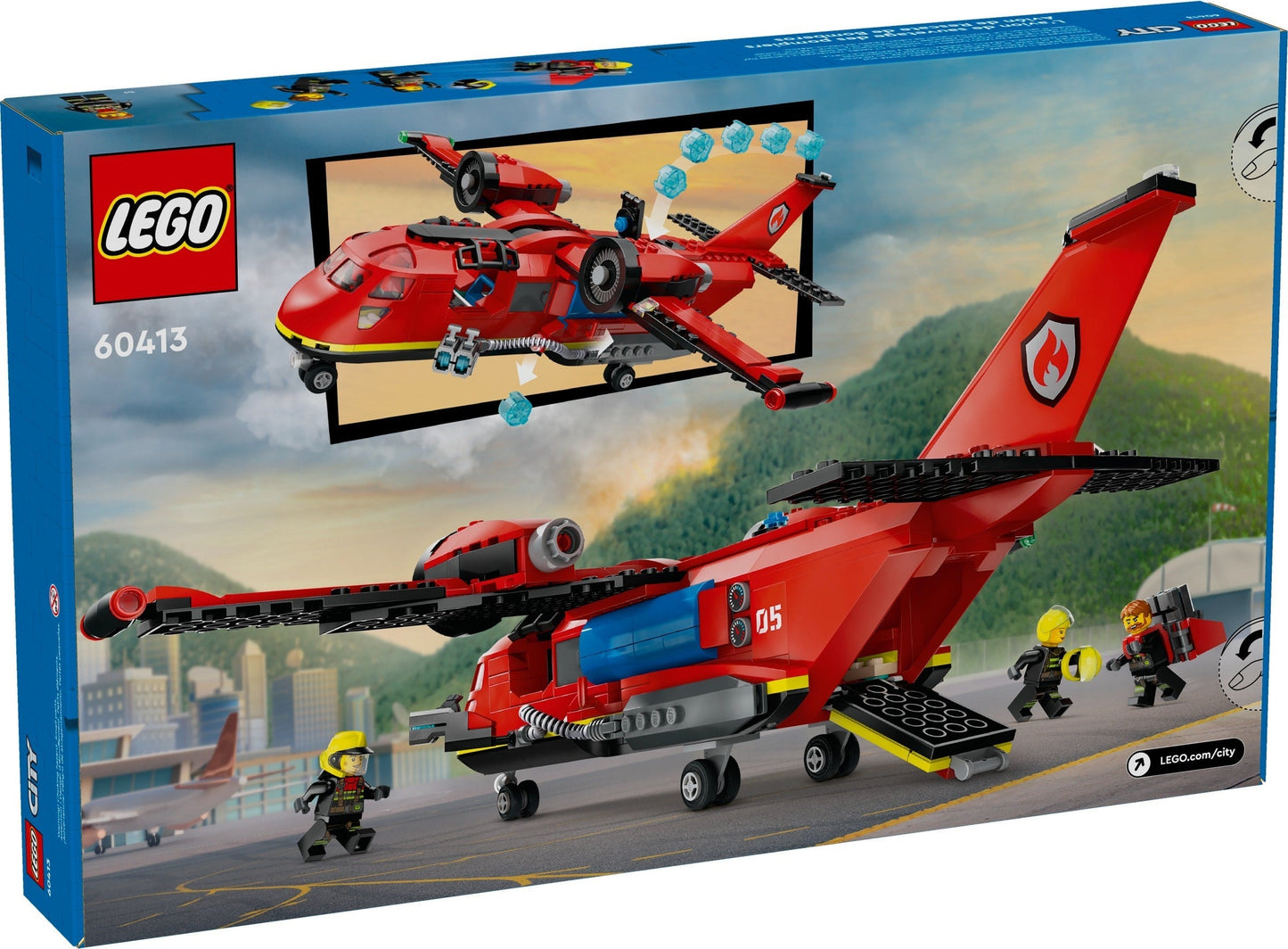 LEGO City 60412 Fire Rescue Plane