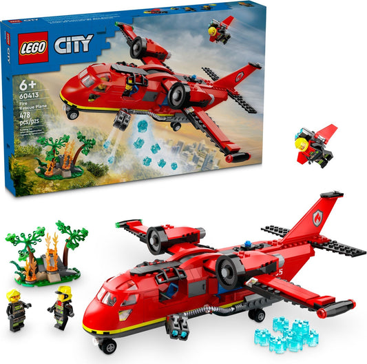 LEGO City 60412 Fire Rescue Plane