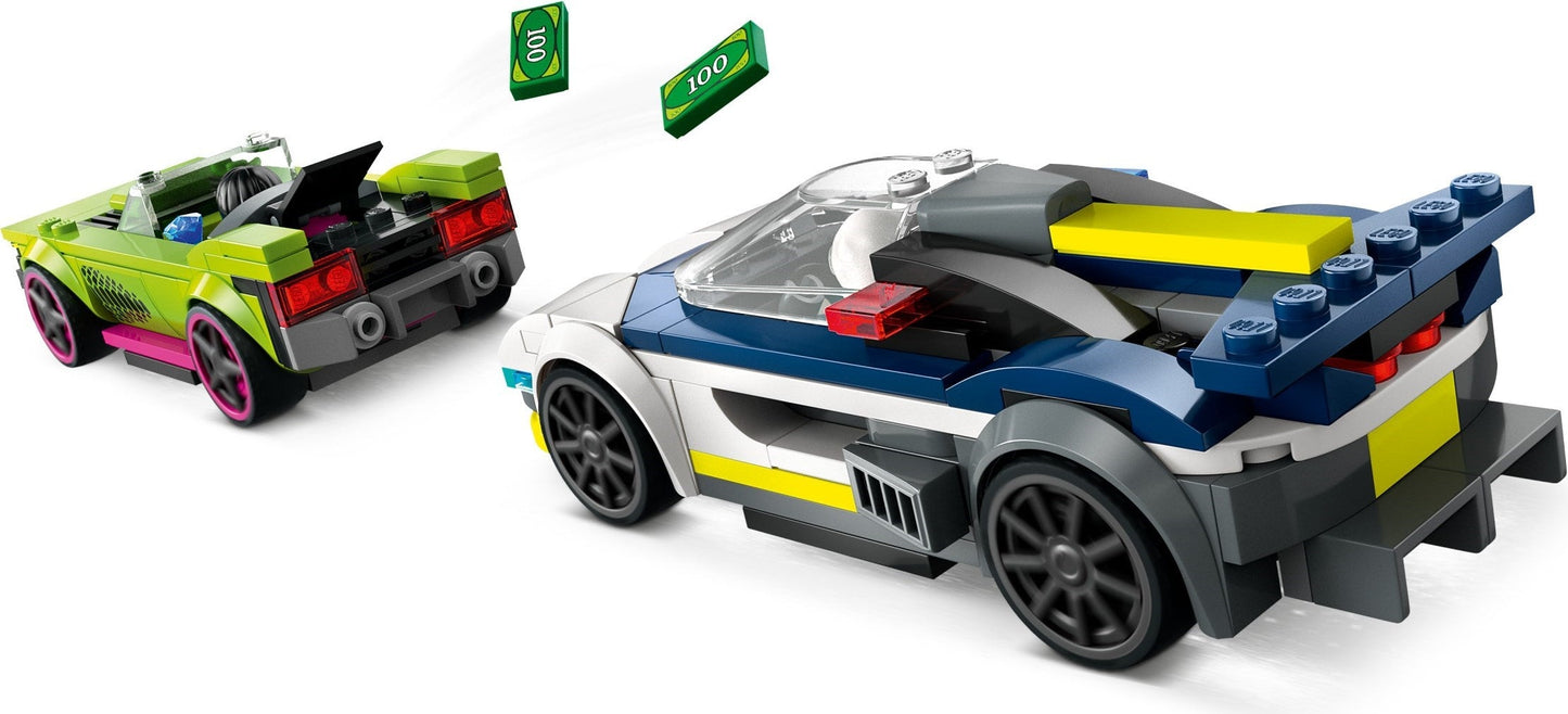 LEGO City Police Car and Muscle Car Chase 60415