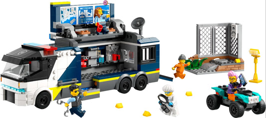 LEGO City Series 60418 Police Mobile Crime Lab Truck- Auzzi Store