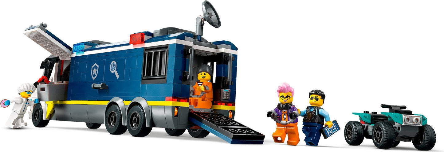 LEGO City Series 60418 Police Mobile Crime Lab Truck- Auzzi Store