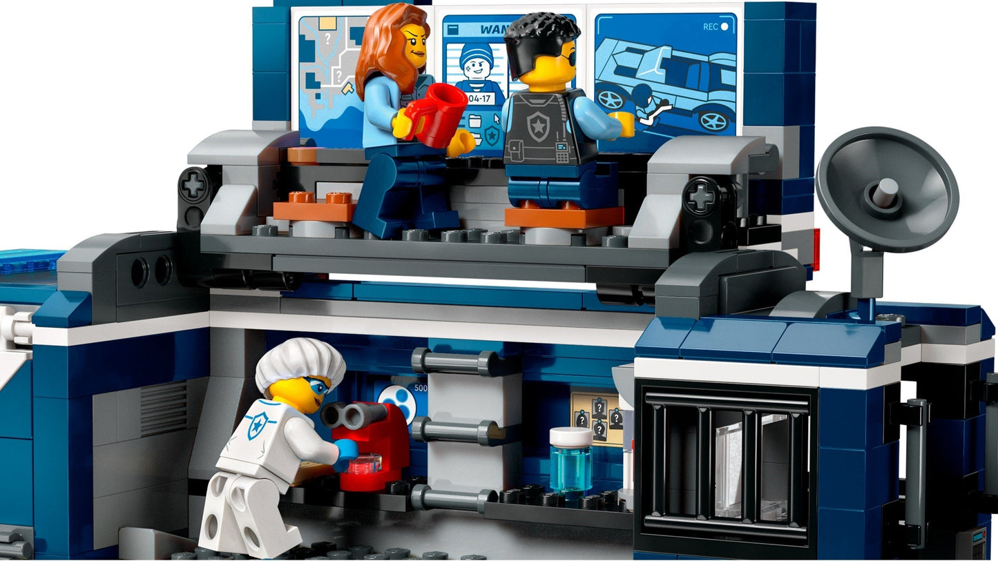 LEGO City Series 60418 Police Mobile Crime Lab Truck- Auzzi Store