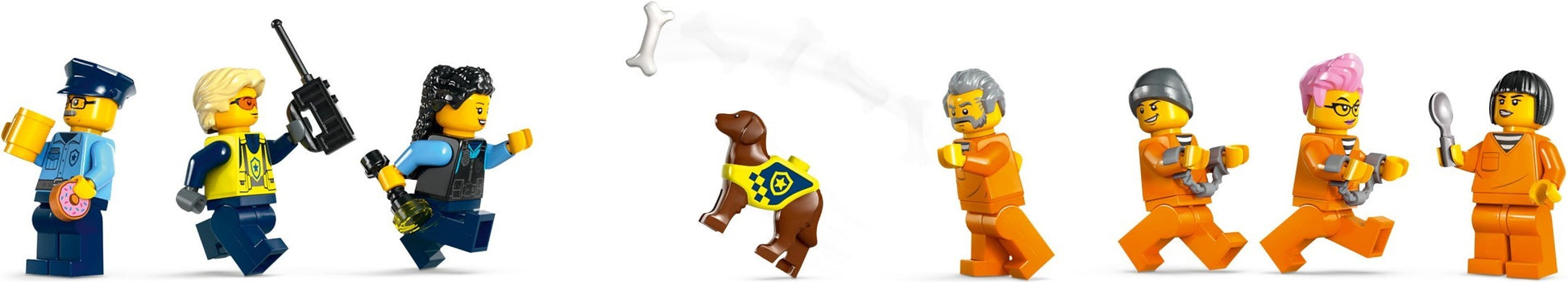 LEGO City Series 60419 Police Prison Island- Auzzi Store