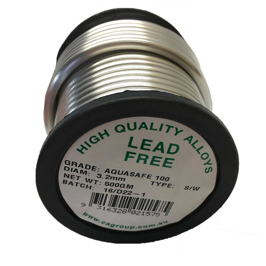 Consolidated Alloys Aquasafe Solder 500g Tin Copper Lead Free - SuperSaverAU - view 1