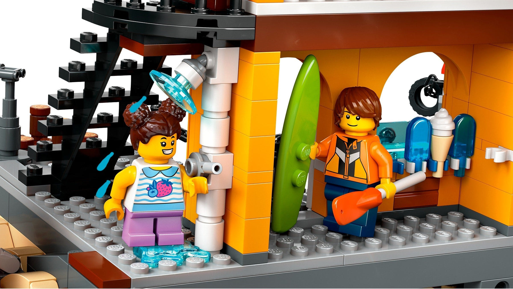 LEGO City 60422 Seaside Harbor with Cargo Ship- Auzzi Store