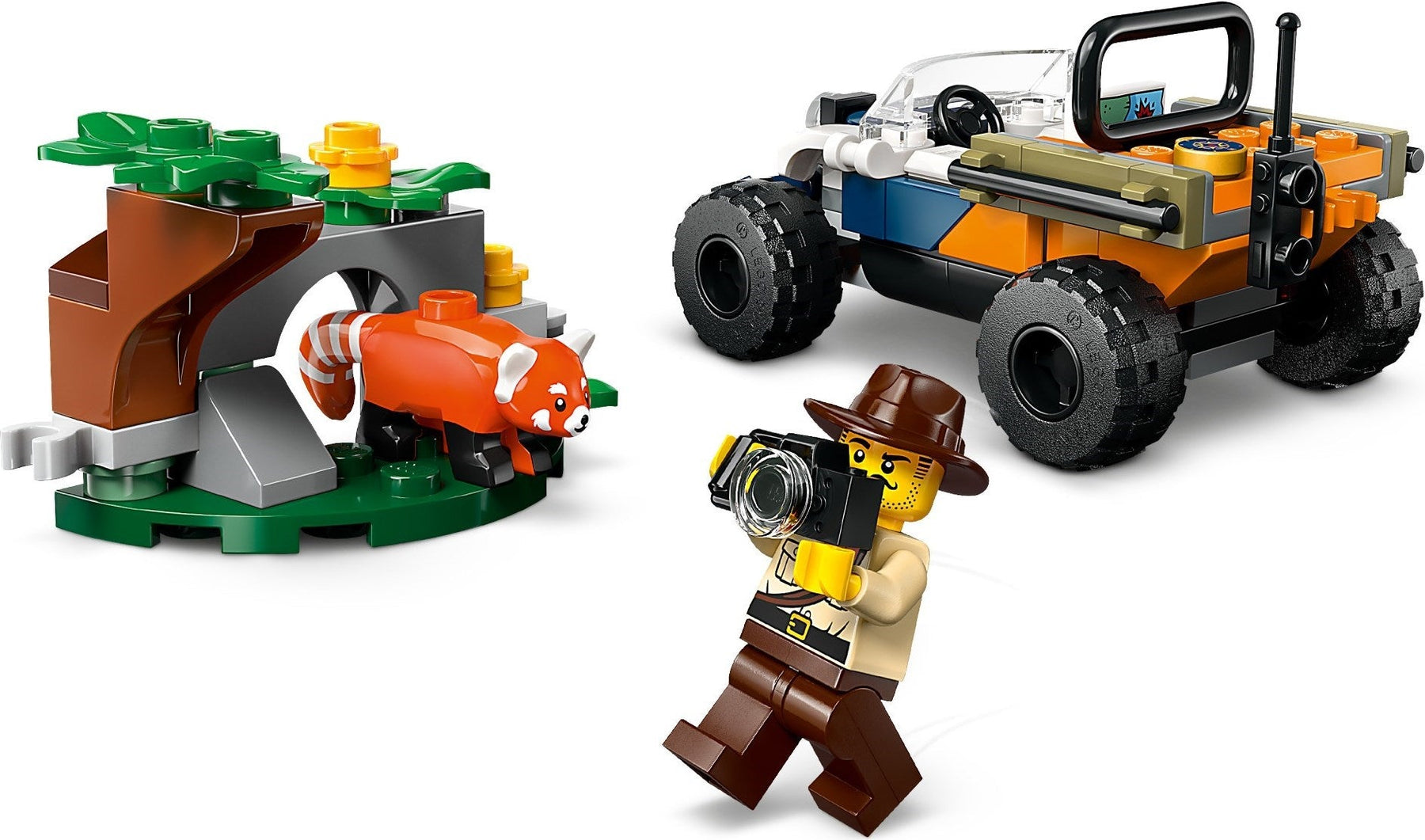 LEGO City 60424 Jungle Explorer ATV Red Panda Mission- Auzzi Store