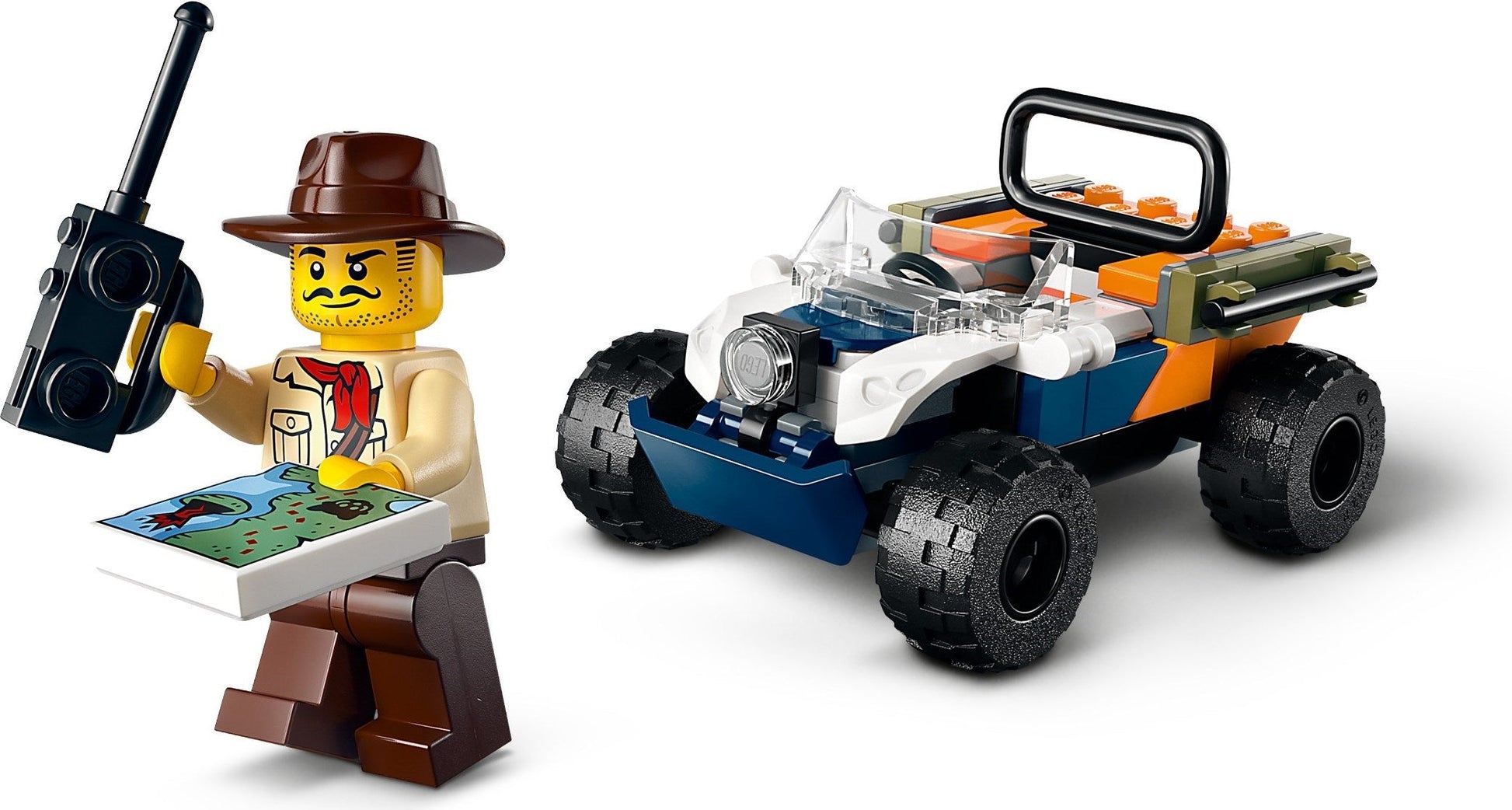LEGO City 60424 Jungle Explorer ATV Red Panda Mission- Auzzi Store