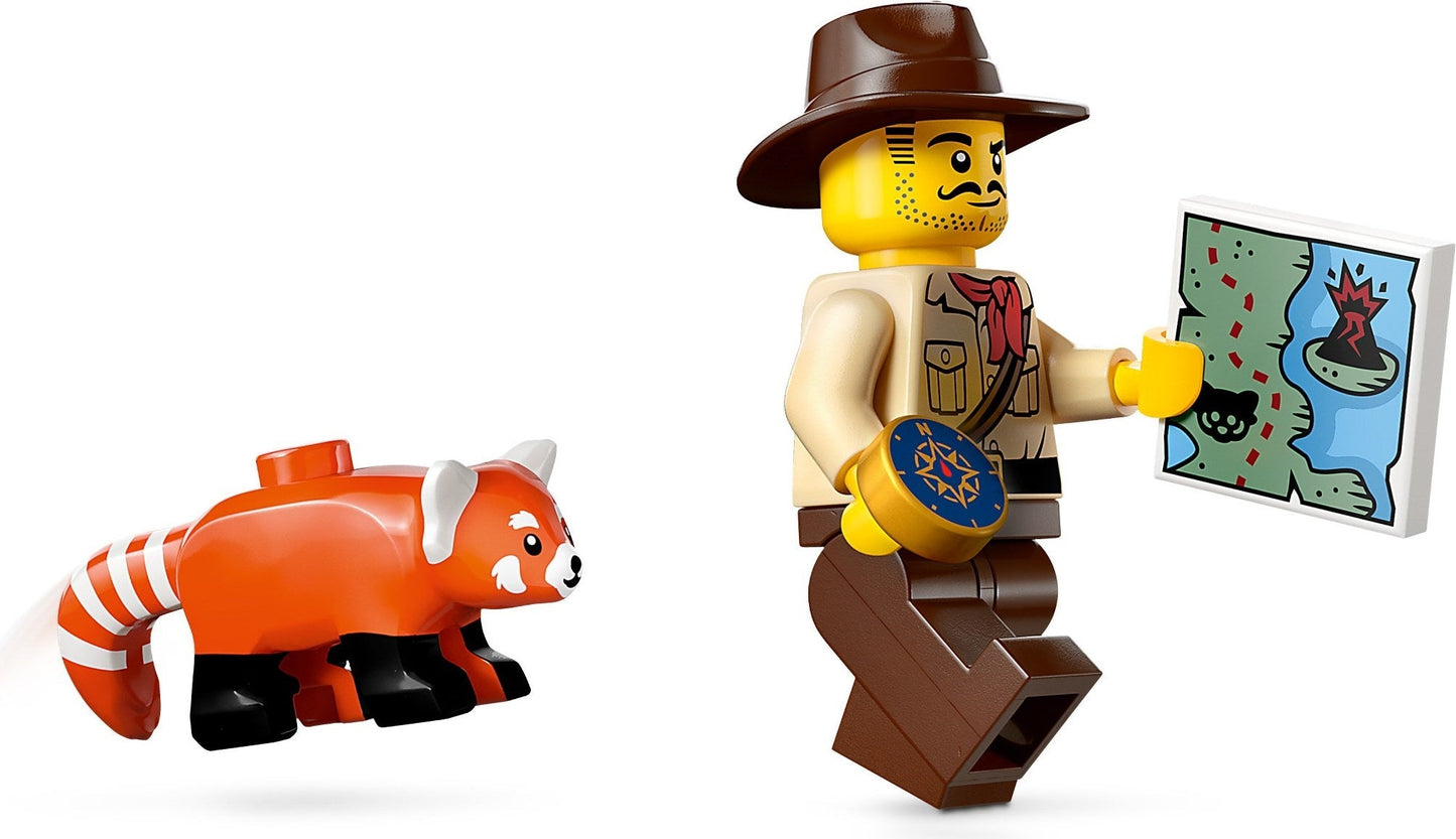 LEGO City 60424 Jungle Explorer ATV Red Panda Mission- Auzzi Store