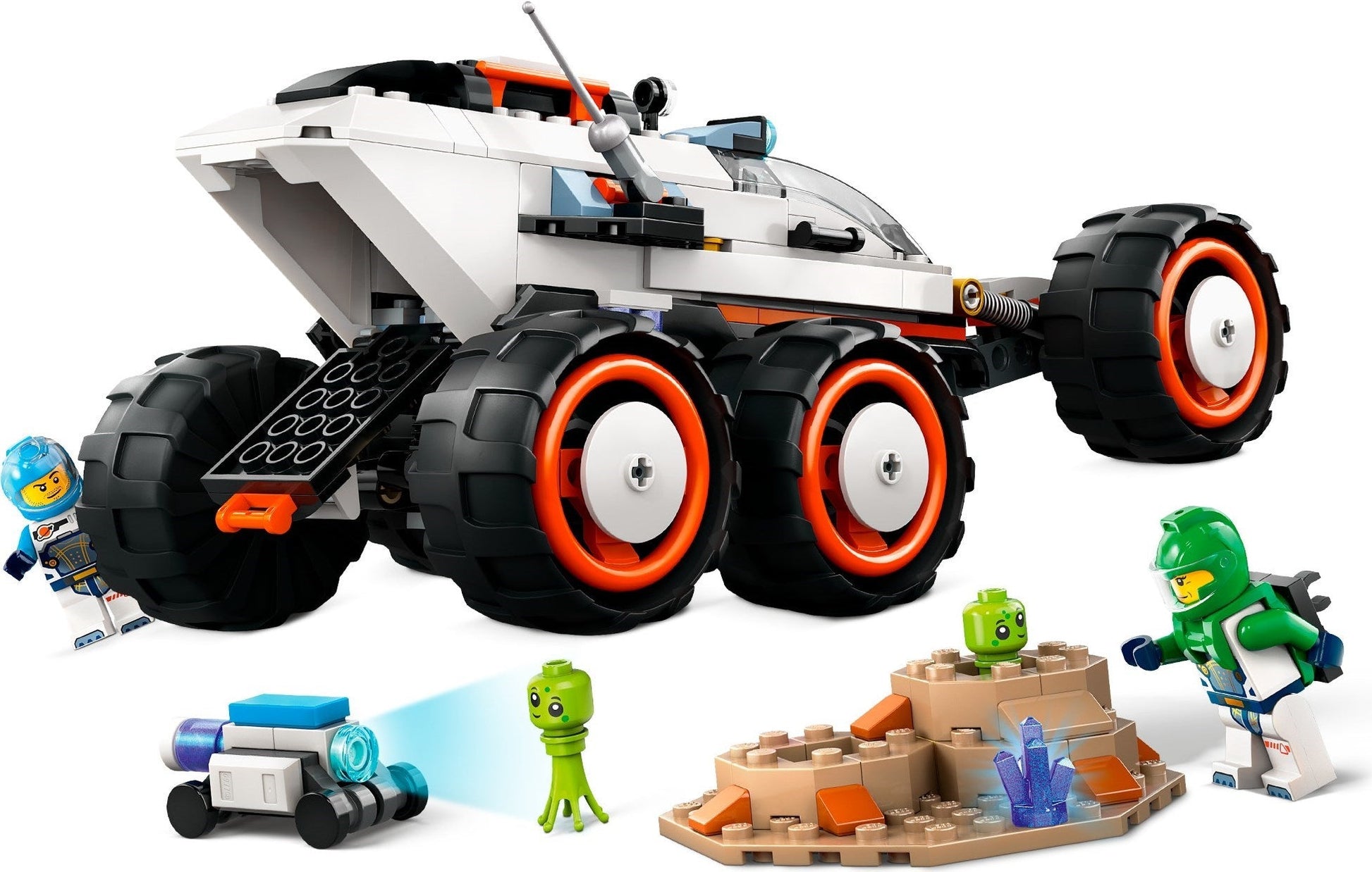LEGO City Series 60431 Space Explorer Rover and Alien Life- Auzzi Store