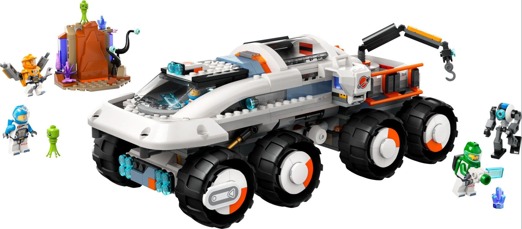 LEGO City Series 60432 Command Rover and Crane Loader- Auzzi Store
