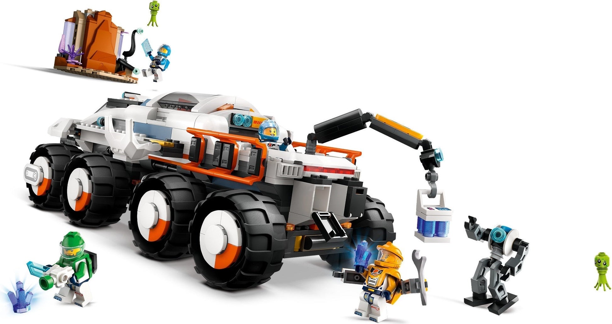 LEGO City Series 60432 Command Rover and Crane Loader- Auzzi Store