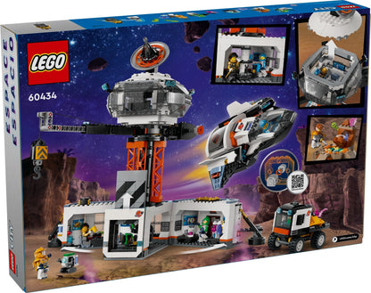 LEGO City Series 60434 Space Base and Rocket Launchpad- Auzzi Store