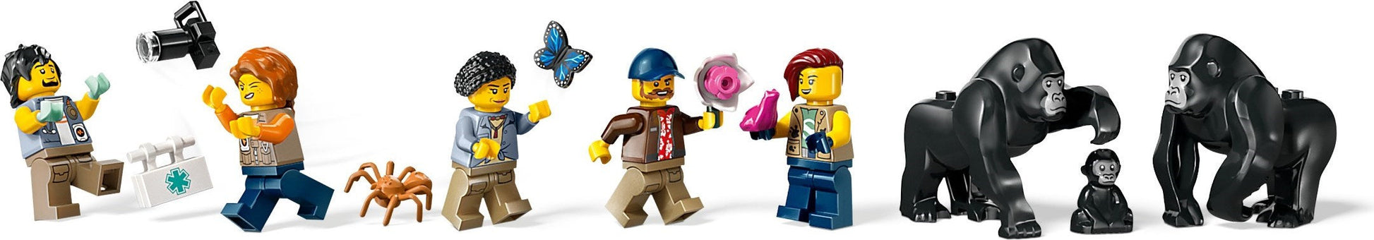 LEGO City Series 60437 Jungle Explorer Helicopter at Base Camp- Auzzi Store