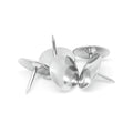 Pinnacle Nickel Plated Pan Head Upholstery Nails - 50 Pack
