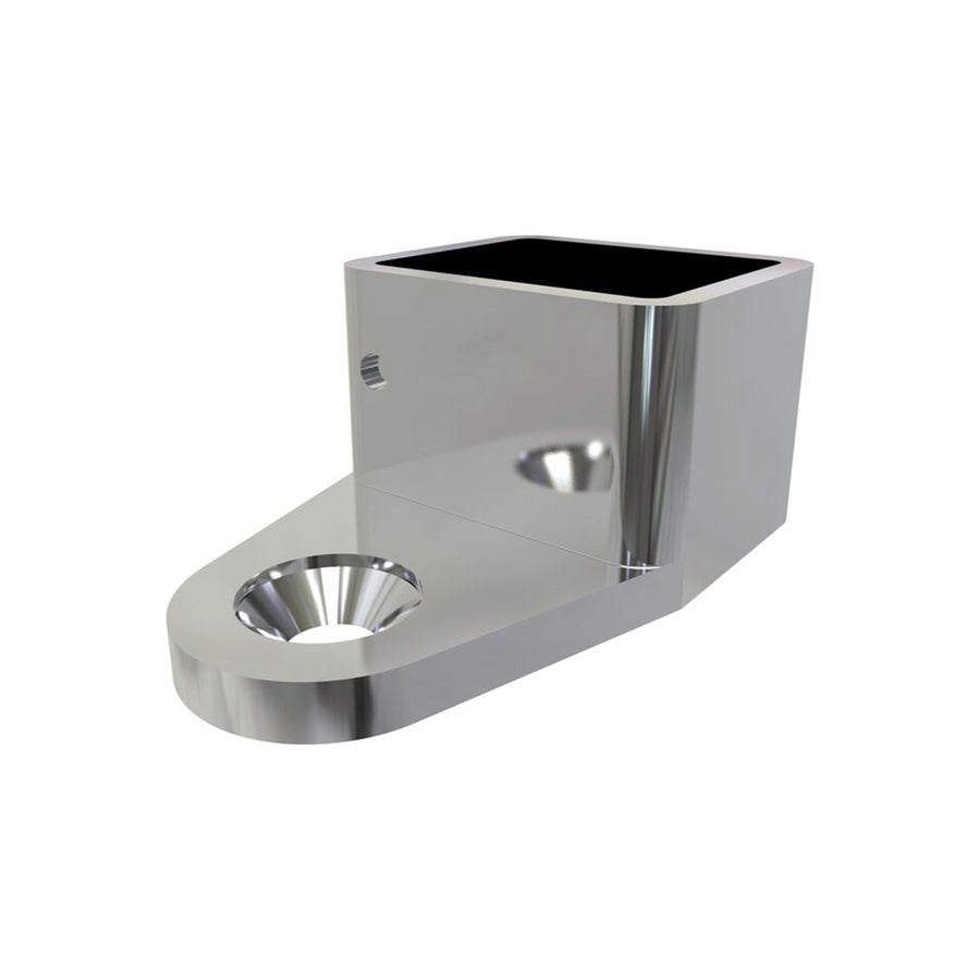 ProtectorAl 26mm Mirror Polish 316 Stainless Steel Friction Fit Handrail Wall Bracket