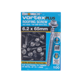 Bremick Vortex Plus Roofing Screw 6.2 x 65mm - 100 Pack - Hex Head - Durable - SuperSaverAU - view 2