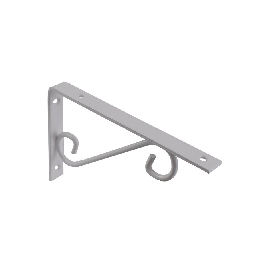 Carinya Scroll Stayed Bracket 200x125mm Powder Coated Steel Durable - SuperSaverAU - view 1