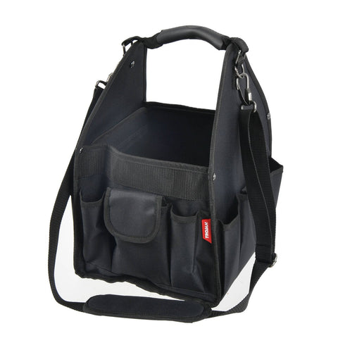 Trojan Tool Tote - 280mm - Black - Durable Storage Solution - Compact Design - SuperSaverAU - view 1