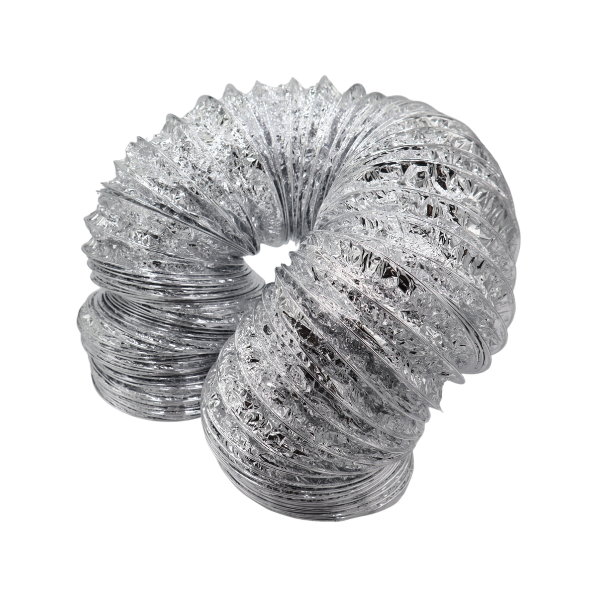 Builders Edge Aluminium Foil Duct - 200mm x 3m - Fire Rated - SuperSaverAU - view 2