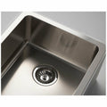 Titan Essentials 520mm Single Bowl Sink and Pull Out Gooseneck Mixer Tap Package - Stainless Steel - TSSSPK522