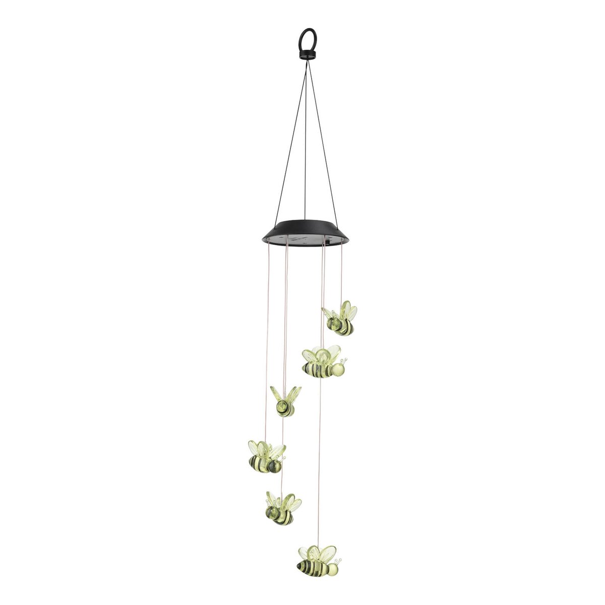 Click Solar Bee Windchime - 6 RGB LED - 125mm x 700mm - Weather Resistant - SuperSaverAU - view 1