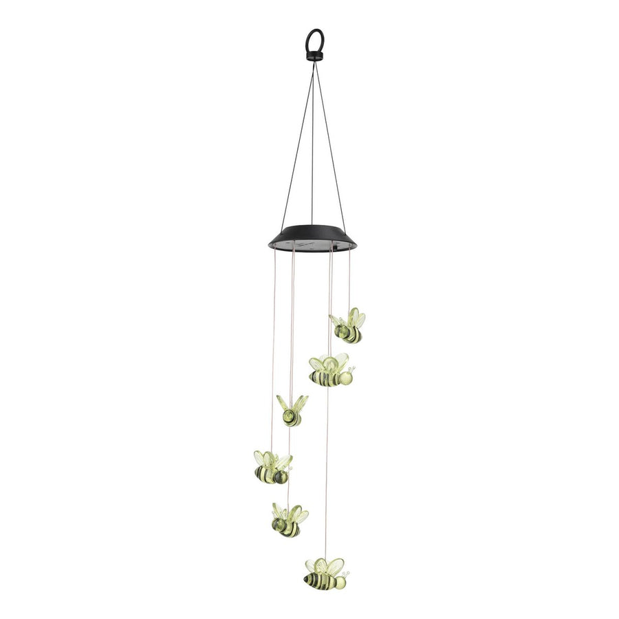 Click Solar Bee Windchime - 6 RGB LED - 125mm x 700mm - Weather Resistant - SuperSaverAU - view 1