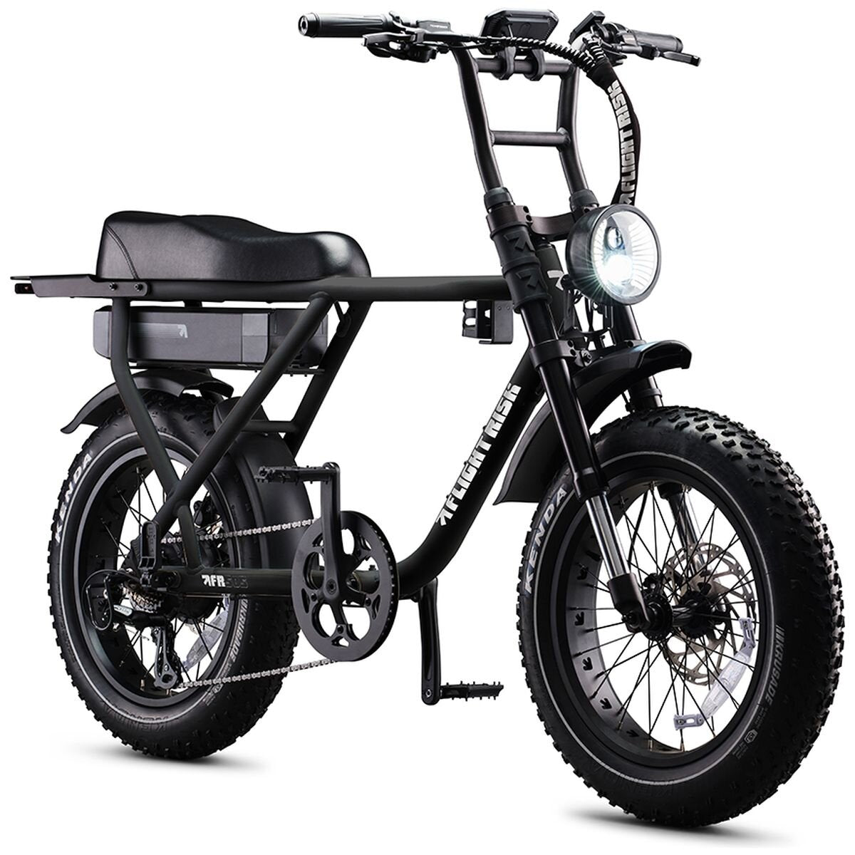 Flight Risk FR505 electric bike - 500W motor, 48V 20Ah Samsung battery, Black finish - FR-505BLACK