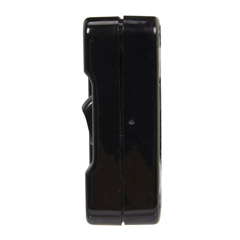HPM 10A 240V Black Plastic Inline Cord Line Switch Indoor D5MBL