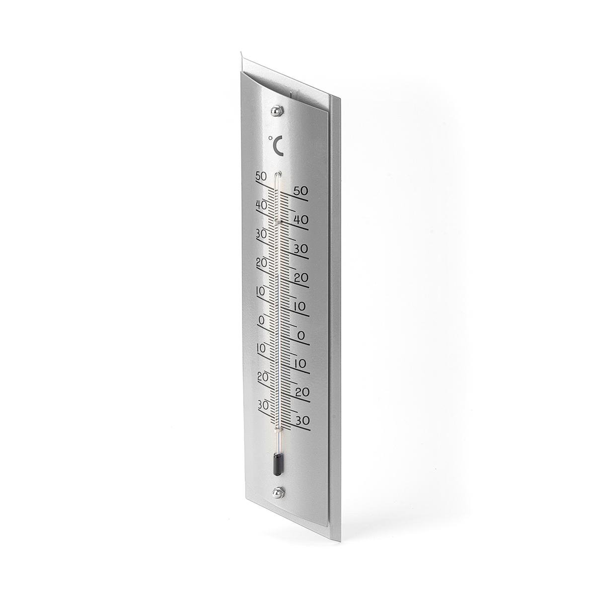 Holman Wall Thermometer - 250mm Aluminium - Easy Read - Mercury Free - SuperSaverAU - view 1