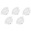 Arlec 9W Tri Colour Dimmable LED Downlight - 5 Pack - 110mm - White - SuperSaverAU - view 2