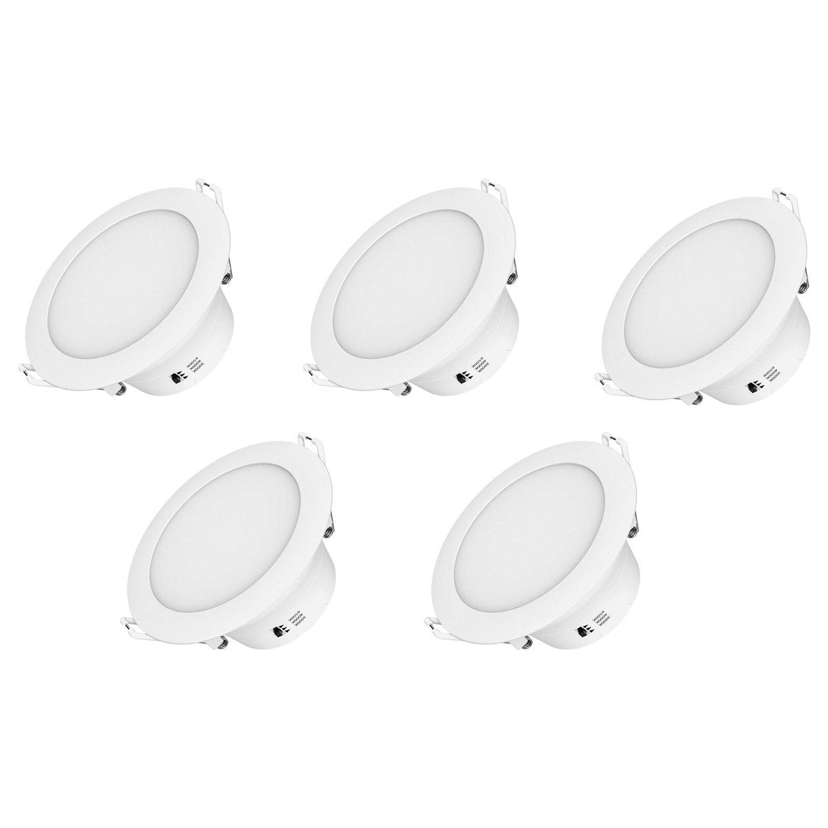 Arlec 9W Tri Colour Dimmable LED Downlight - 5 Pack - 110mm - White - SuperSaverAU - view 2
