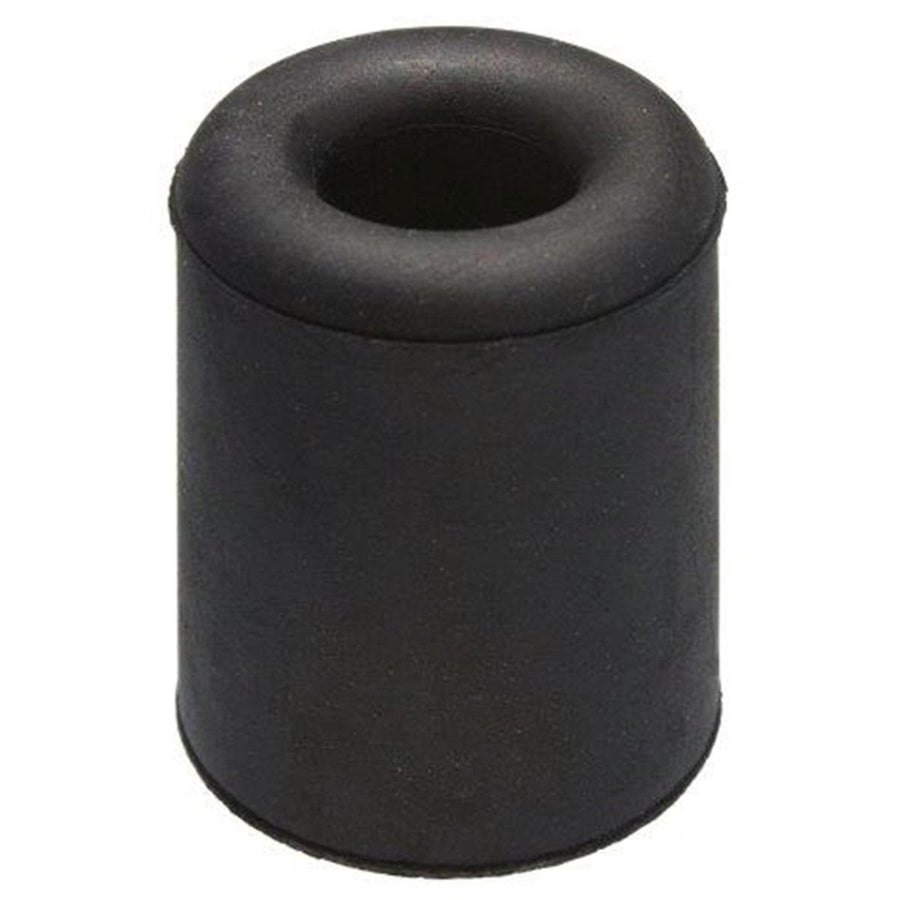 Adoored 36mm Black Round Rubber Door Stop - Durable - Prevents Damage - SuperSaverAU - view 1