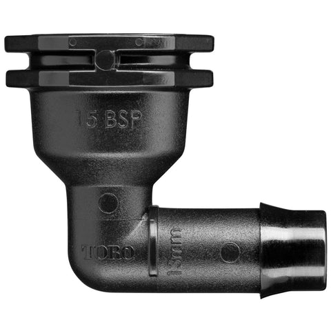 Toro Barbed Female Threaded Elbow - 13 x 15mm - Black - Single - Irrigation - SuperSaverAU - view 4