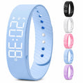 Silent Vibrating Alarm Wristband IP65 - Blue