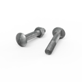 Zenith M10 x 60mm Hot Dip Galvanised Cup Head Bolts Nuts Each - SuperSaverAU - view 1