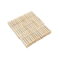 Boxsweden Wooden Clothes Pegs - 100 Pack - 235mm x 30mm x 180mm - Natural - SuperSaverAU - view 4