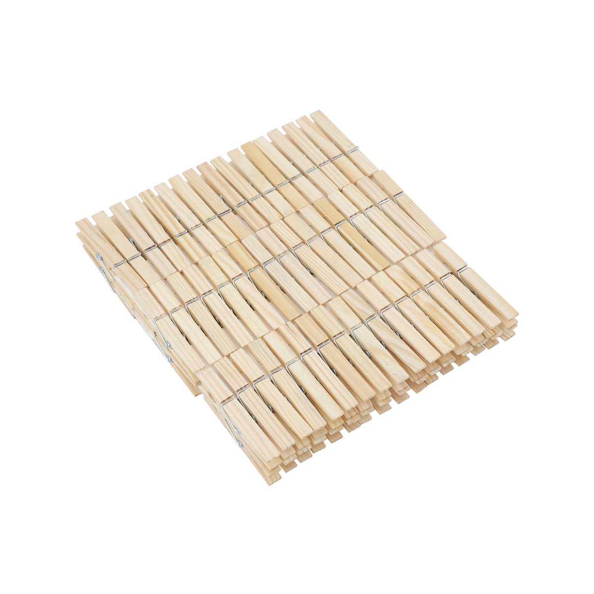 Boxsweden Wooden Clothes Pegs - 100 Pack - 235mm x 30mm x 180mm - Natural - SuperSaverAU - view 4