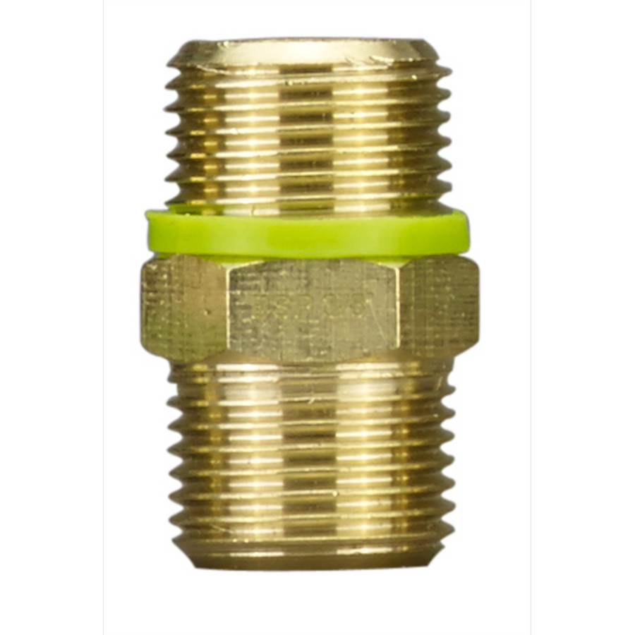 Powerfit 3/8 BSP Male to Male Air Tool Connector Brass Durable Fitting - SuperSaverAU - view 1