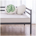 Zinus Metal Daybed Frame - Black Steel Finish, 2-in-1 Seat and Single Bed - AU-MRDB-39