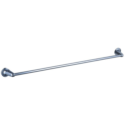 Mondella Chrome Prelude Single Towel Rail 900mm - Metal - 1 Pack - SuperSaverAU - view 1