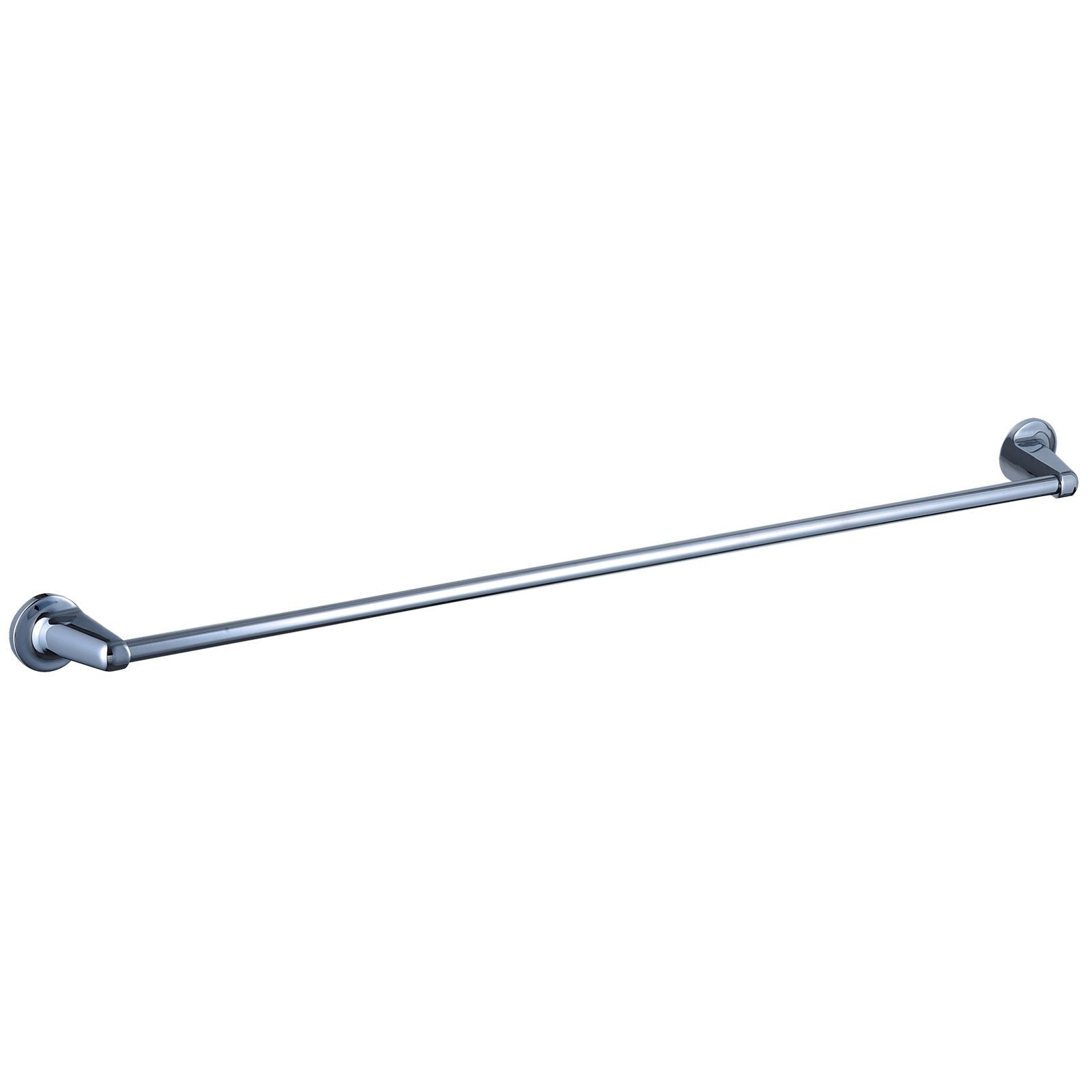Mondella Prelude 900mm Chrome Metal Single Towel Rail